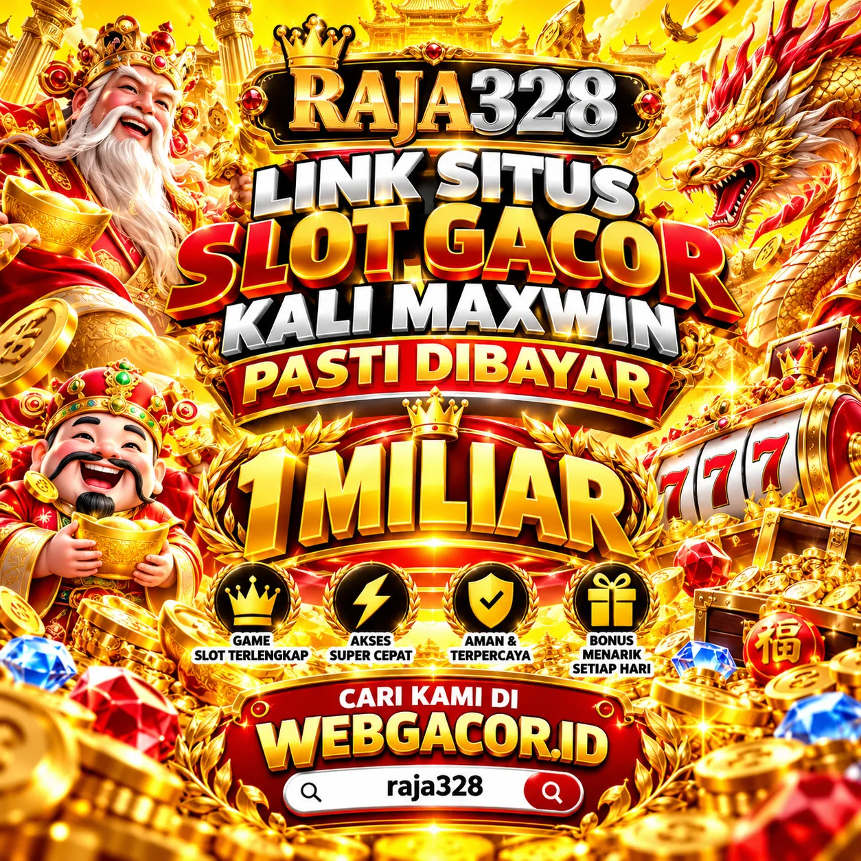 Thumbnail 1 of 3, Poster, RAJA328 # LINK SITUS SLOT GACOR KALI MAXWIN PASTI DIBAYAR 1 MILIAR designed and sold by RAJA328.